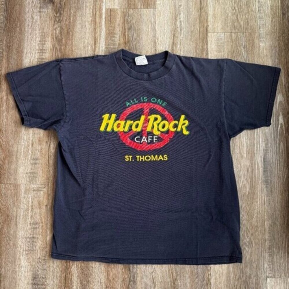 Vintage Hard Rock Cafe T-Shirt St Thomas Size XL